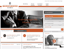 Tablet Screenshot of berenberg.ch